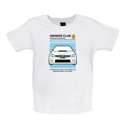 Car Owners Manual Impreza Baby T Shirt