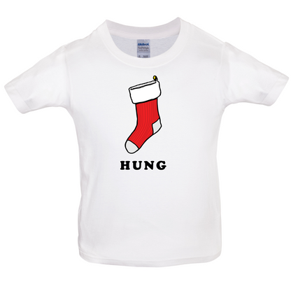 Hung Stocking Kids T Shirt