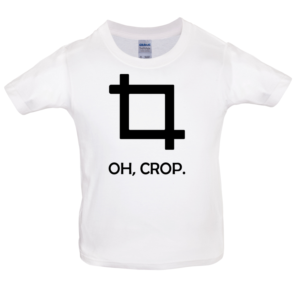 Oh, Crop Kids T Shirt
