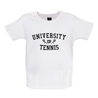 University Of Tennis Baby T Shirt