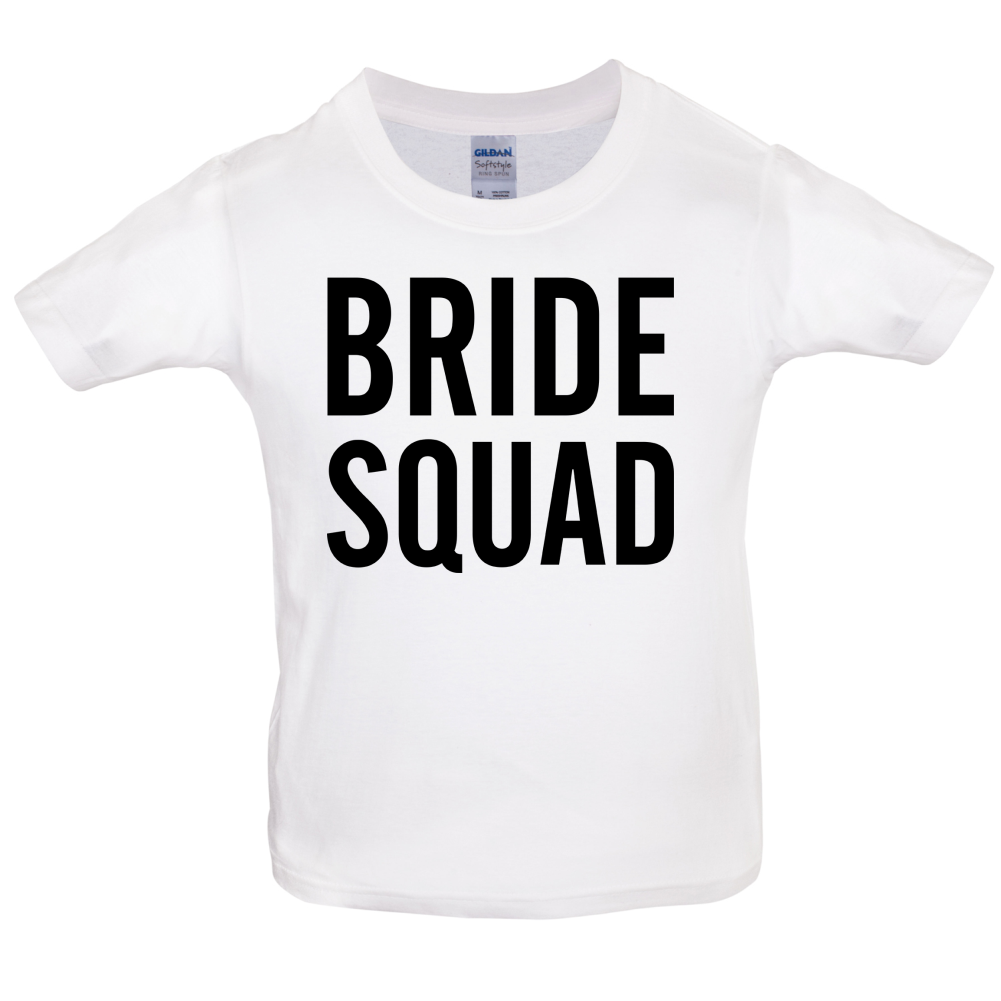 Bride Squad Kids T Shirt