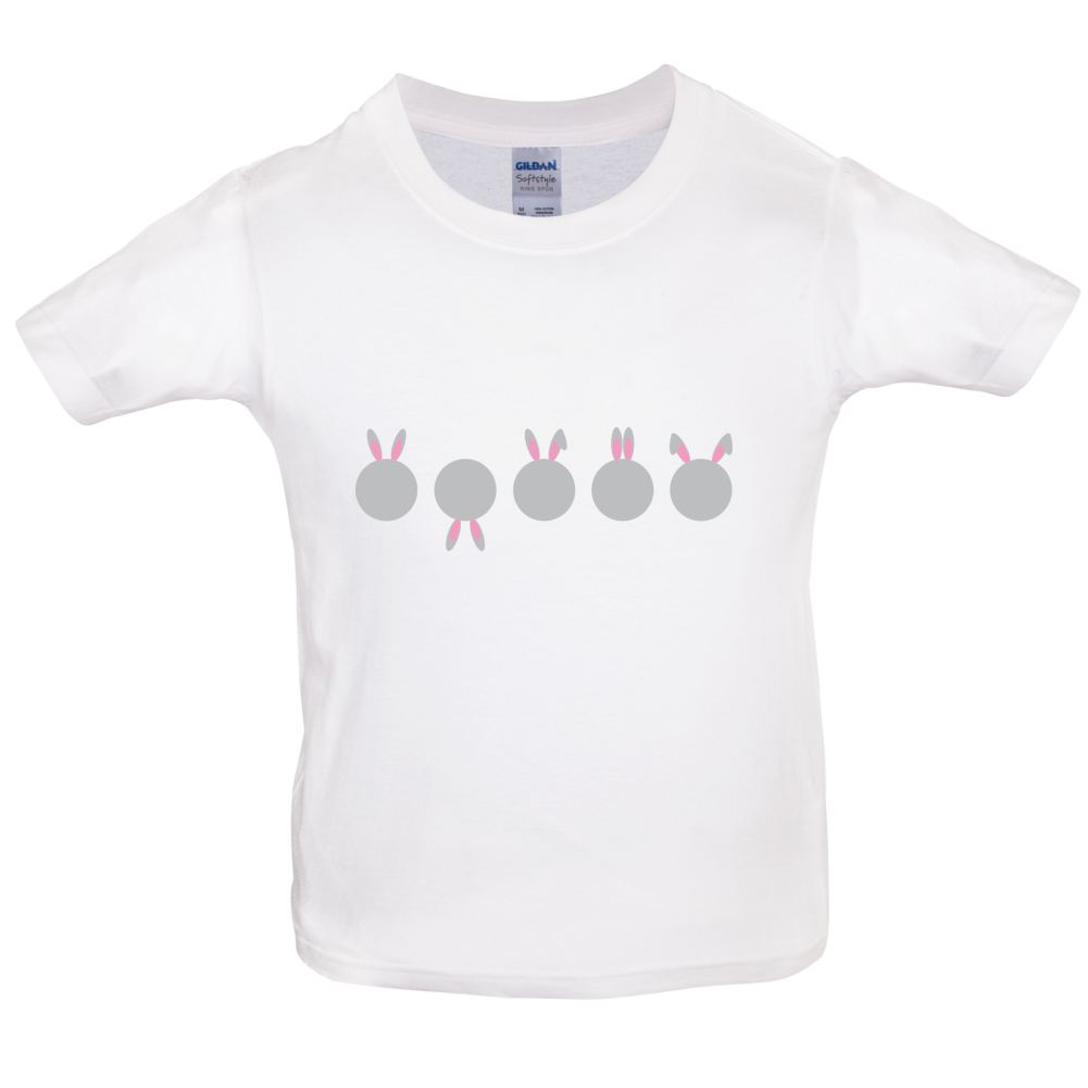 Five Bunnies Kids T Shirt