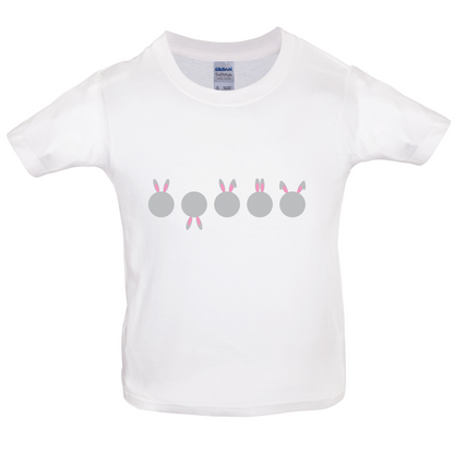 Five Bunnies Kids T Shirt