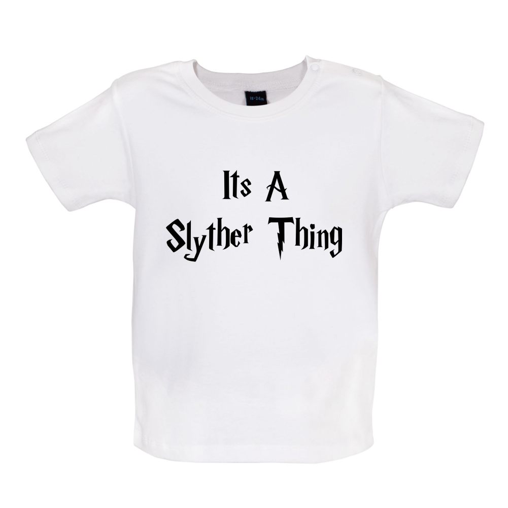 A Slyther Thing Baby T Shirt