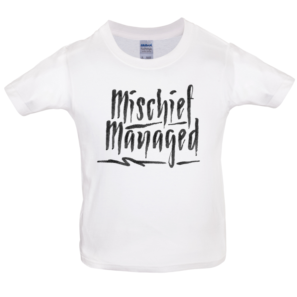 Mishchief Managed Kids T Shirt