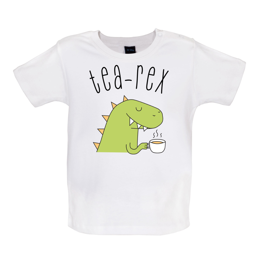 Tea-Rex Baby T Shirt