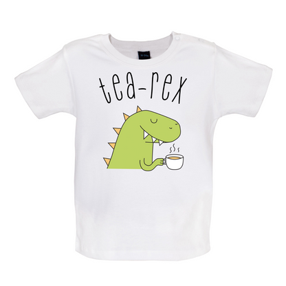 Tea-Rex Baby T Shirt