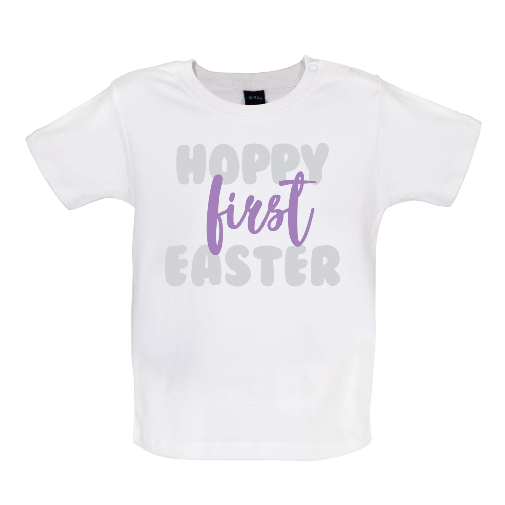 Hoppy First Easter Baby T Shirt