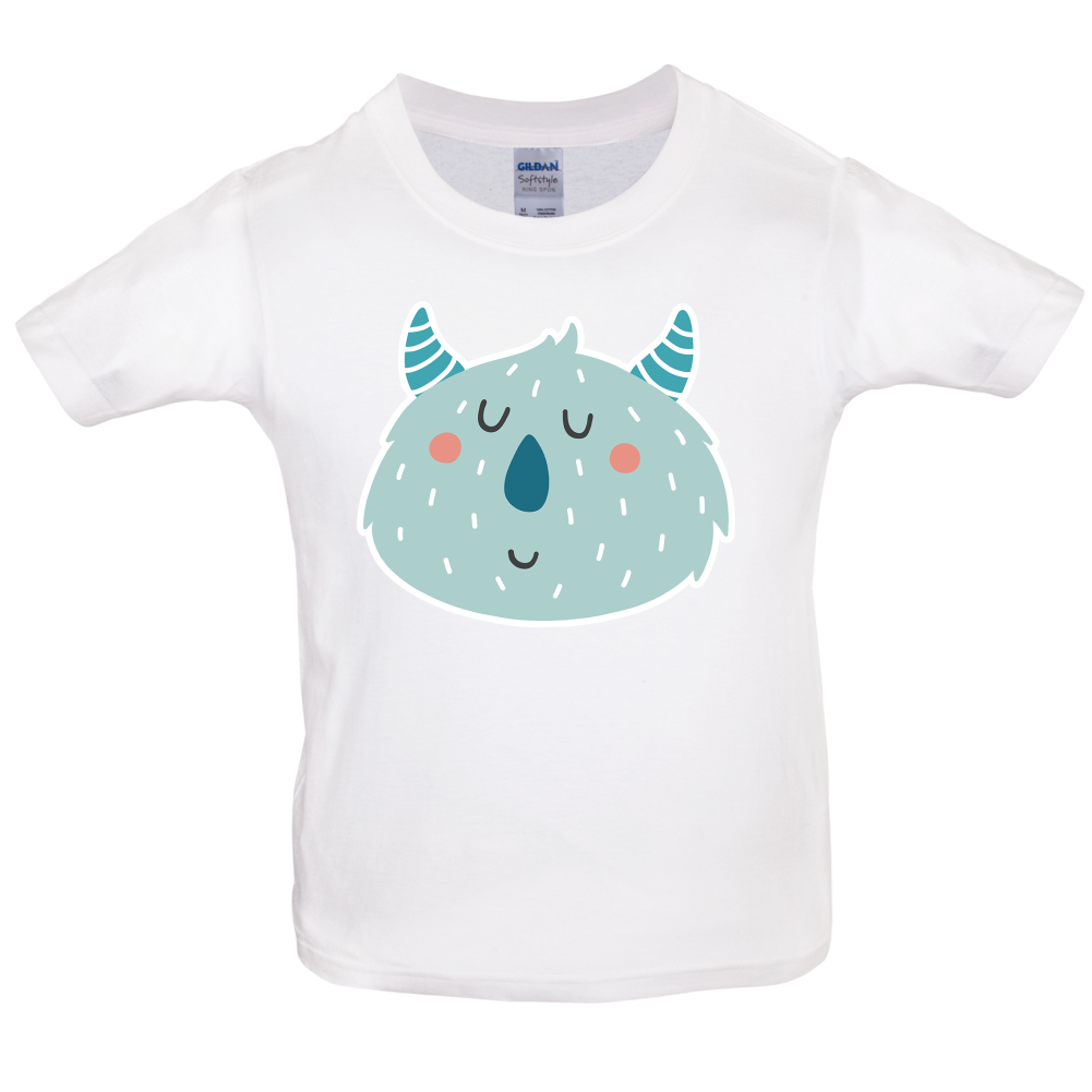 Smiley Face Sully Kids T Shirt