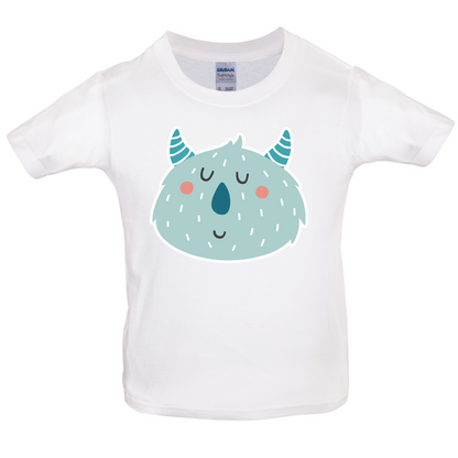 Smiley Face Sully Kids T Shirt