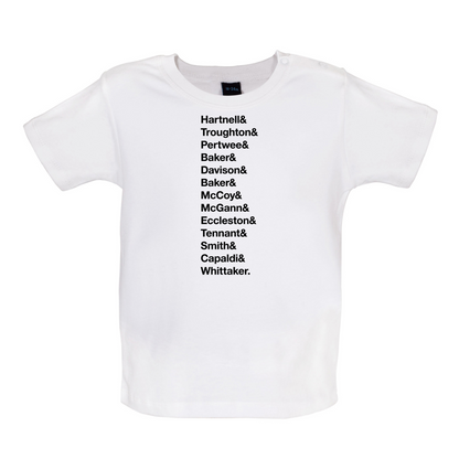 13 Doctors Baby T Shirt