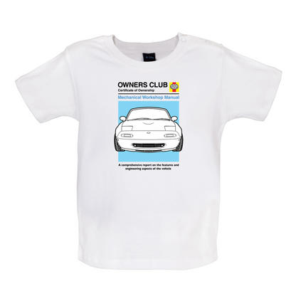 Car Owners Manual MX-5 Baby T Shirt