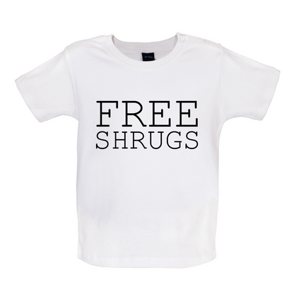 Free Shrugs Baby T Shirt