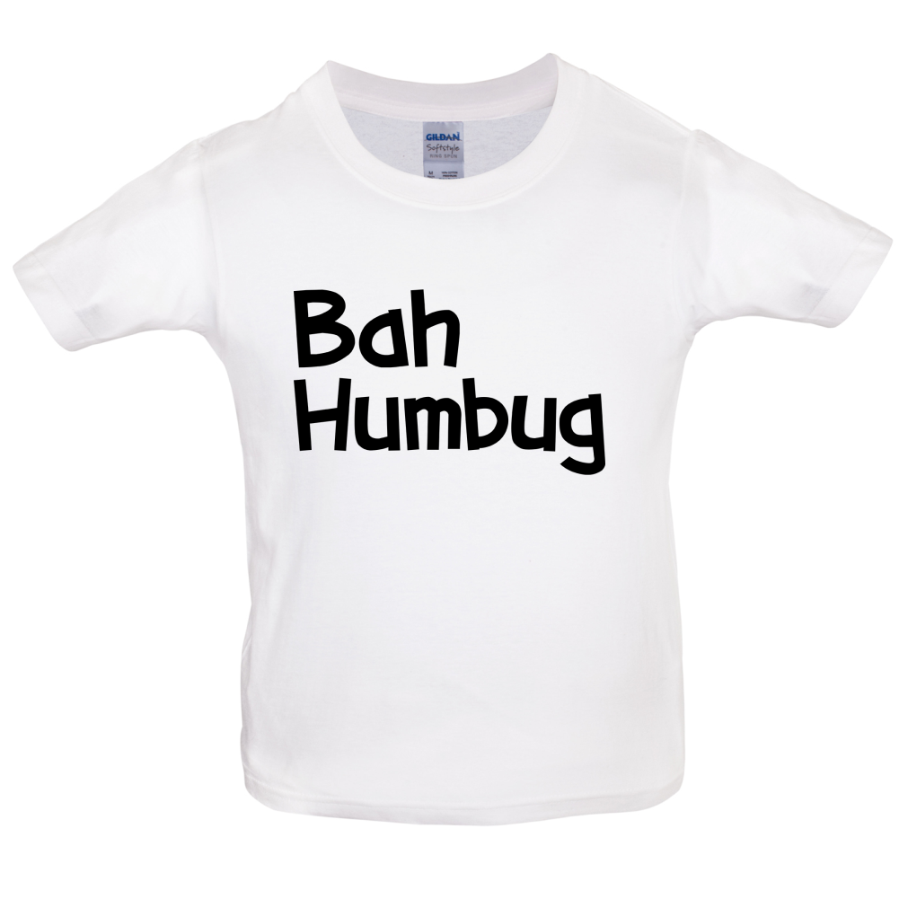 Bah Humbug Kids T Shirt