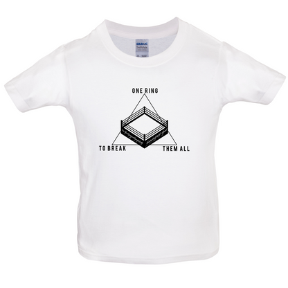 One Ring Rule Kids T Shirt
