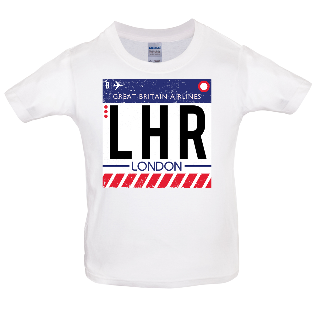 London Airport Kids T Shirt