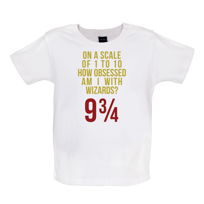 Obsessed With Wizards Baby T Shirt