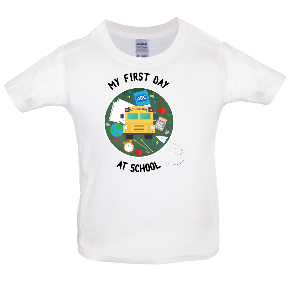 My First Day At School Kids T Shirt