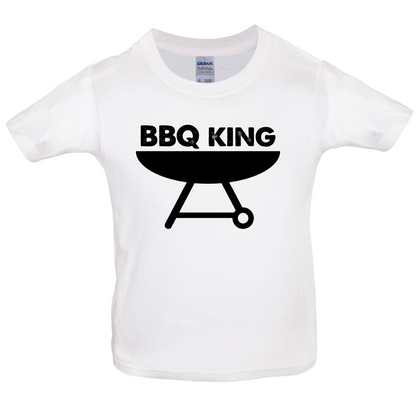 BBQ King Kids T Shirt