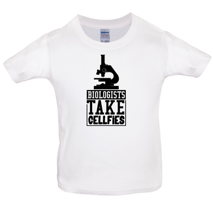 Biologists Take Cellfies Kids T Shirt