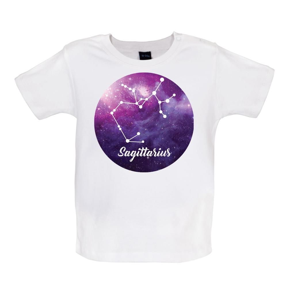 Sagittarius Sign Baby T Shirt