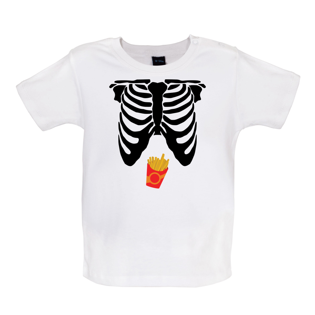 Fries Tummy Baby T Shirt
