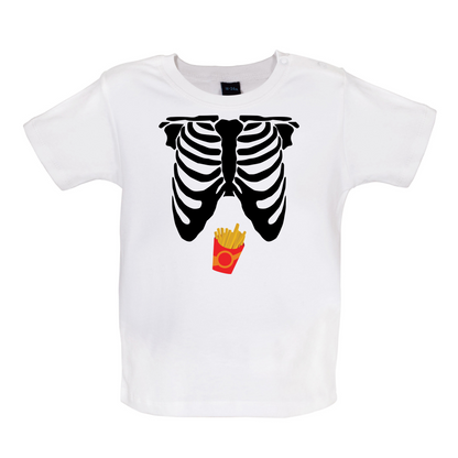 Fries Tummy Baby T Shirt