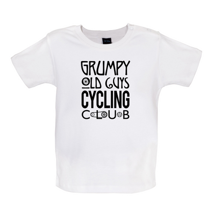 Grumpy Guys Cycling Club Baby T Shirt