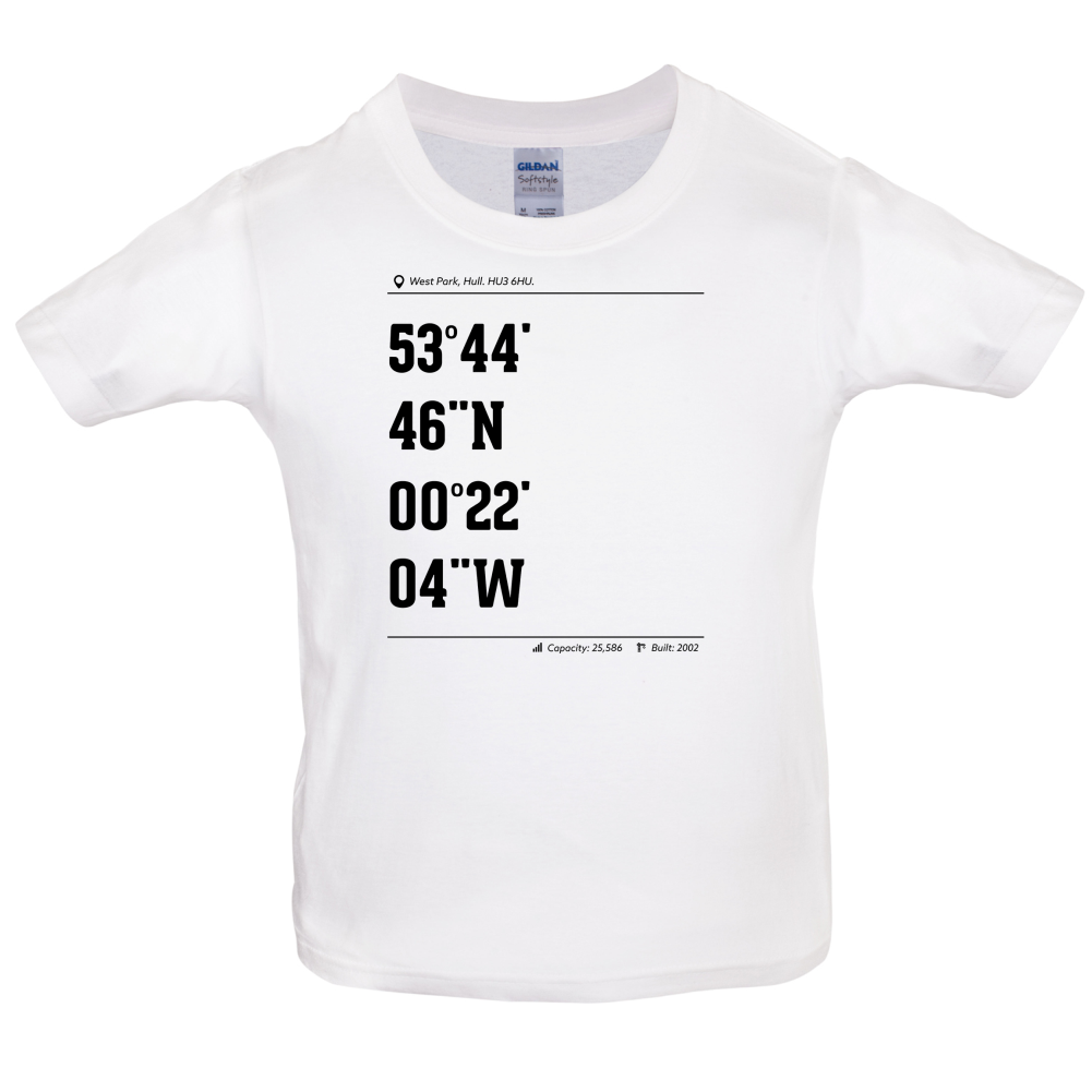Stadium Coordinates Tigers Kids T Shirt