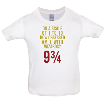 Obsessed With Wizards Kids T Shirt