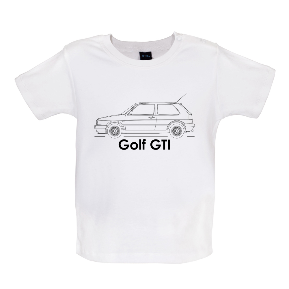 Side View Golf GTI MK2 Baby T Shirt