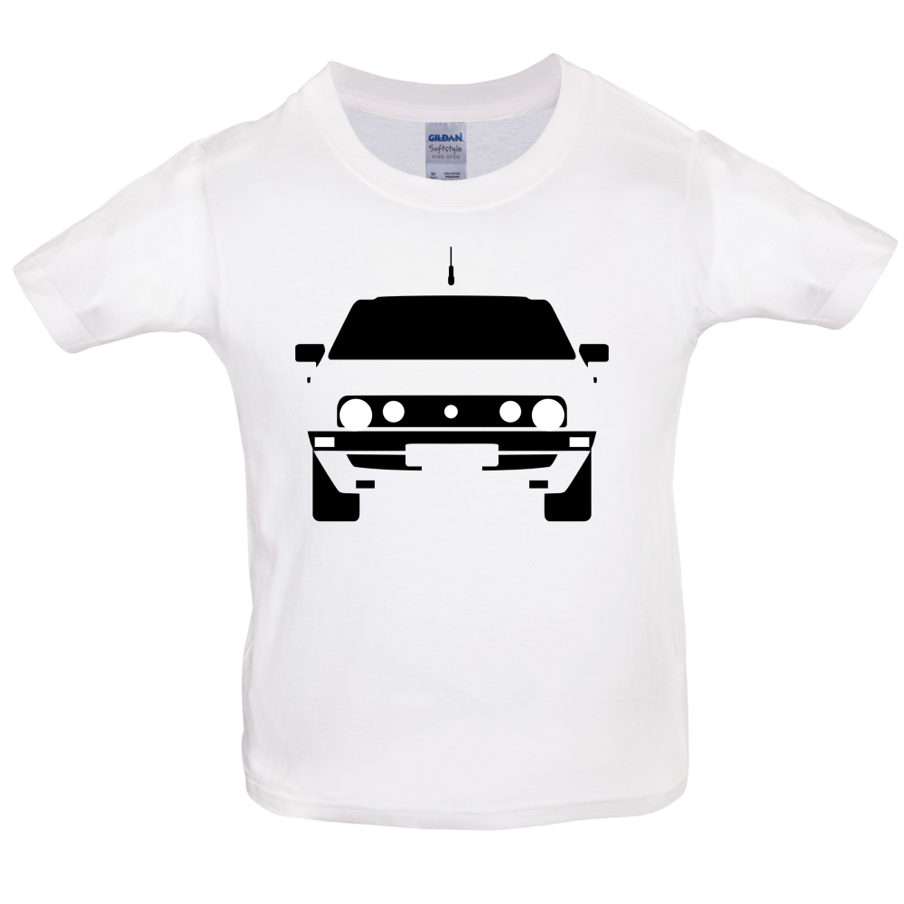 Golf MK2 - Front Kids T Shirt