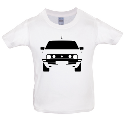 Golf MK2 - Front Kids T Shirt