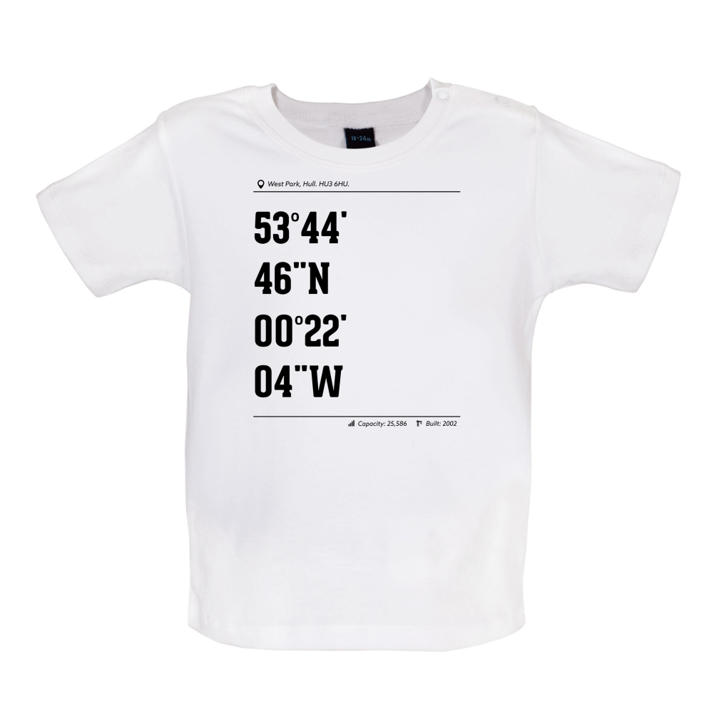 Stadium Coordinates Tigers Baby T Shirt