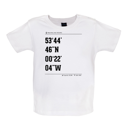 Stadium Coordinates Tigers Baby T Shirt