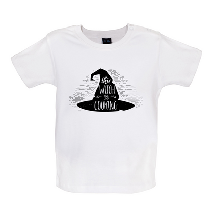 The Witch Is Cooking Baby T Shirt