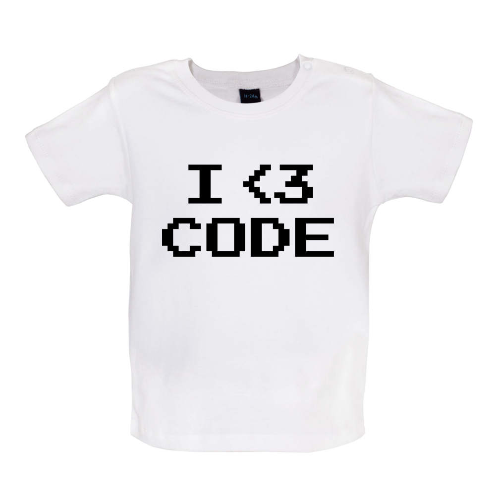 I Heart Code Mrs T Shirt
