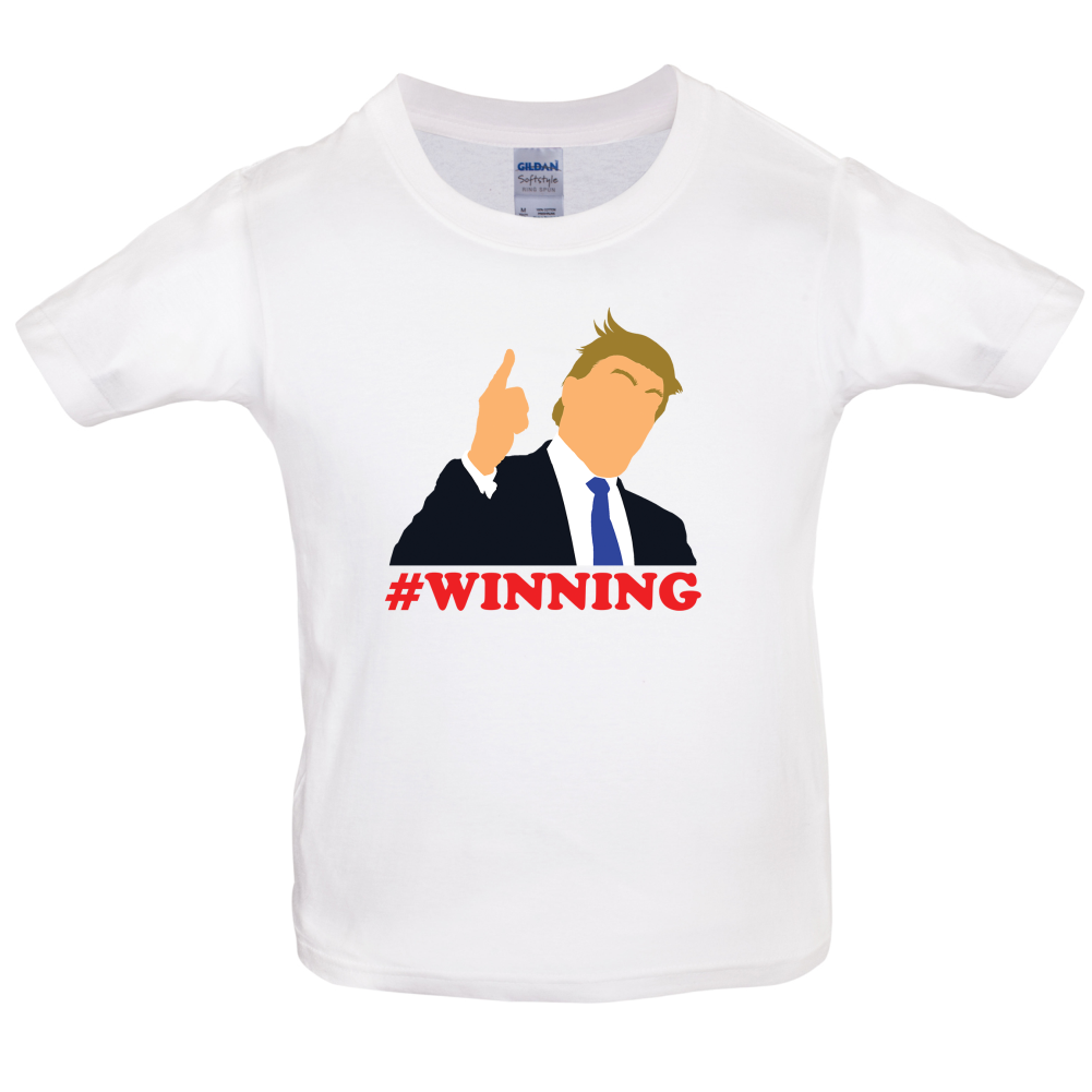 Donald Winning Kids T Shirt