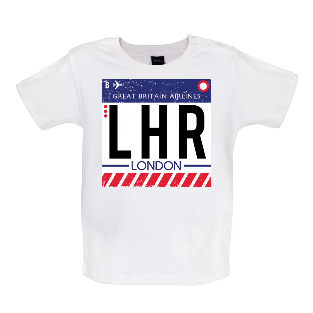London Airport Baby T Shirt