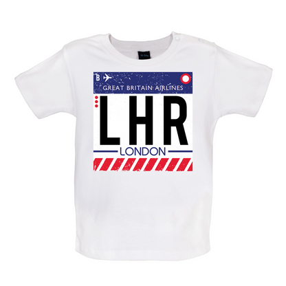 London Airport Baby T Shirt