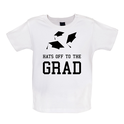 Hats Off To The Grad Baby T Shirt
