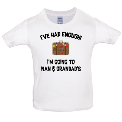I'm Going To Nan And Grandad's Kids T Shirt