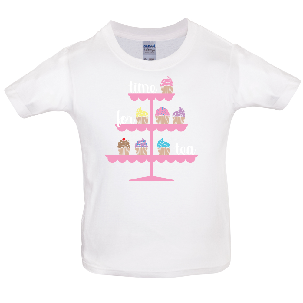 Time For Tea Kids T Shirt