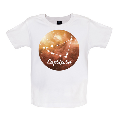 Capricorn Sign Baby T Shirt