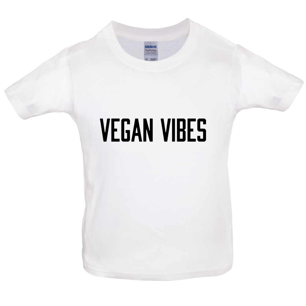 Vegan Vibes  Kids T Shirt