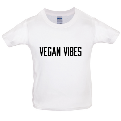 Vegan Vibes  Kids T Shirt