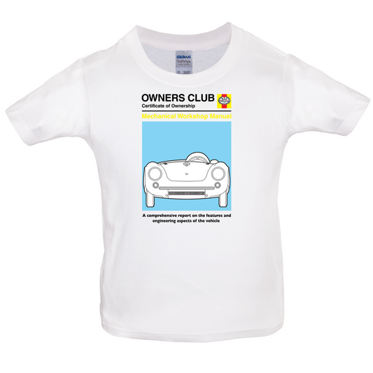 Car Owners Manual 550 Kids T Shirt