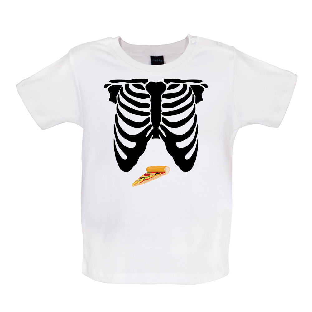 Pizza Tummy Baby T Shirt