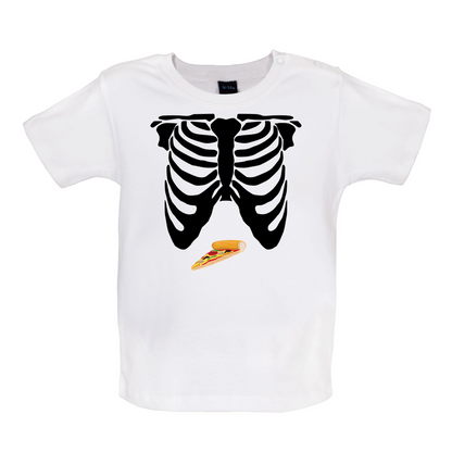Pizza Tummy Baby T Shirt