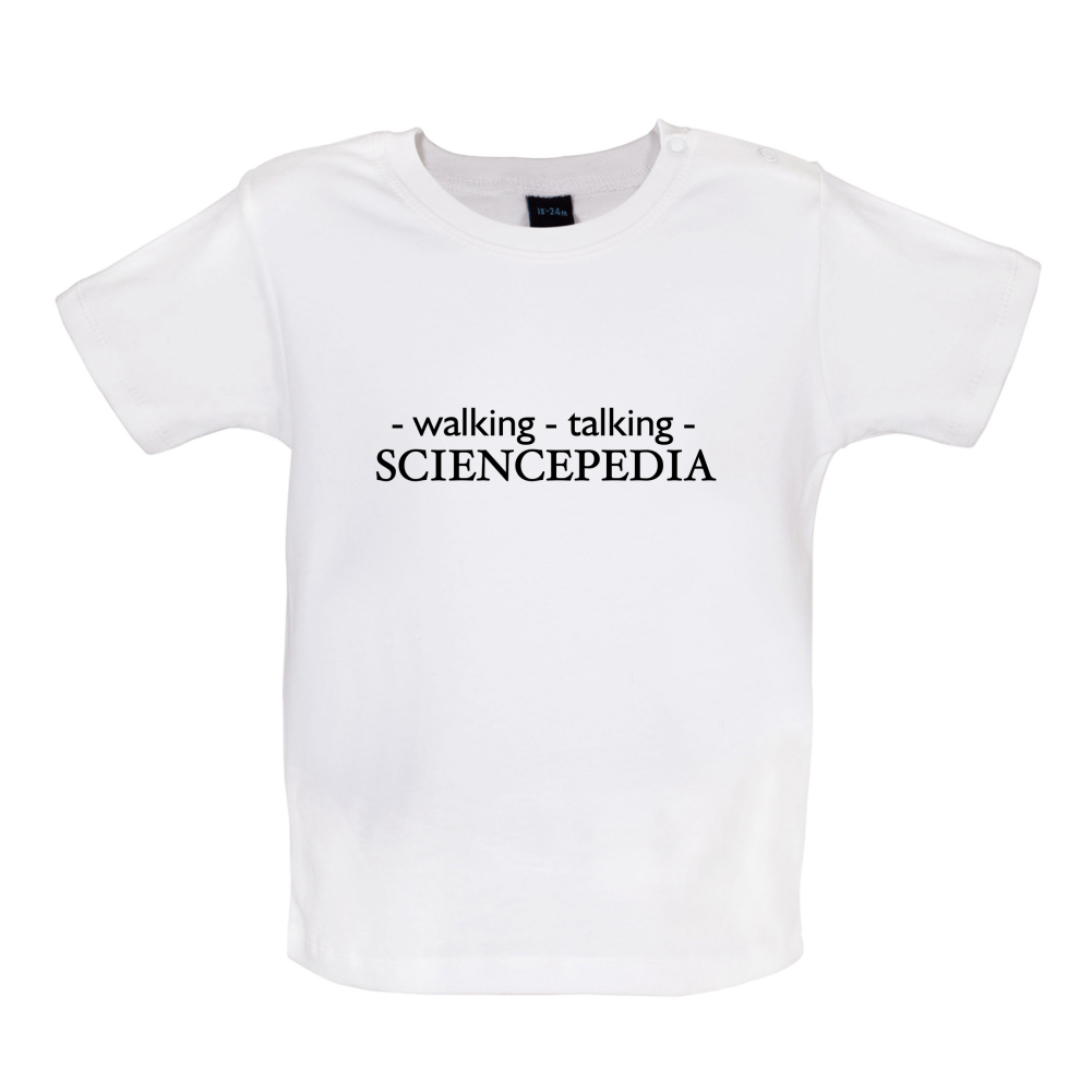 Walking Talking SCIENCEPEDIA Baby T Shirt